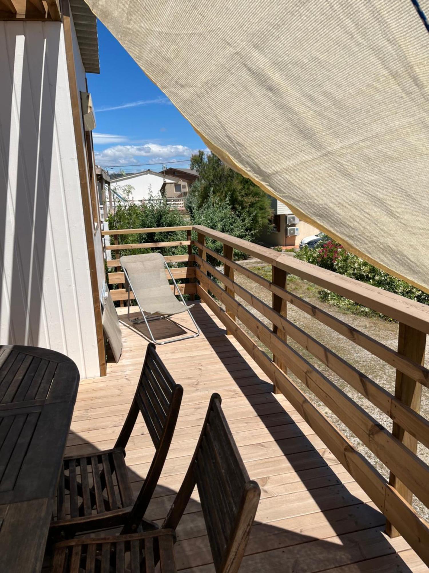 Maison Chalet 200 M De La Plage Climatisation Et Wifi Gruissan Eksteriør bilde