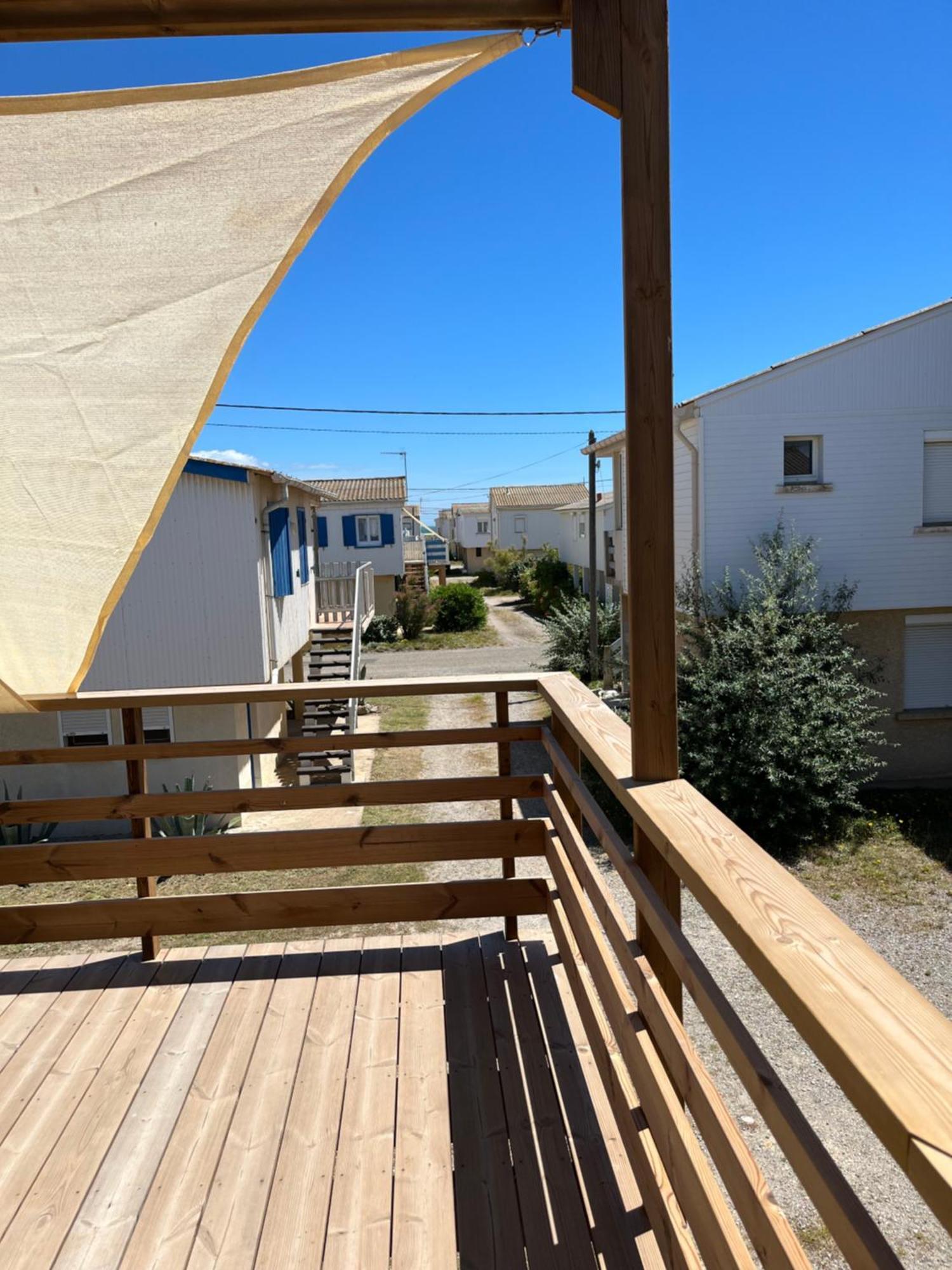 Maison Chalet 200 M De La Plage Climatisation Et Wifi Gruissan Eksteriør bilde