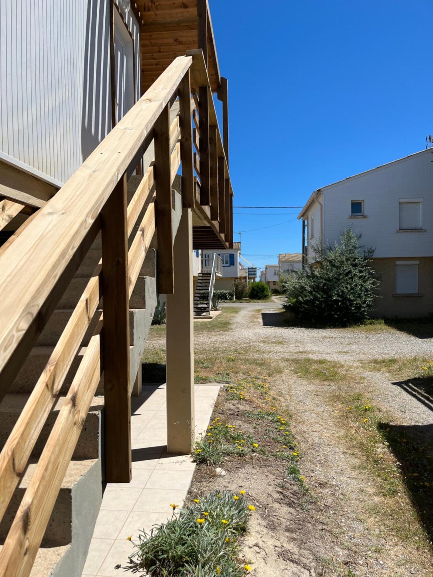 Maison Chalet 200 M De La Plage Climatisation Et Wifi Gruissan Eksteriør bilde